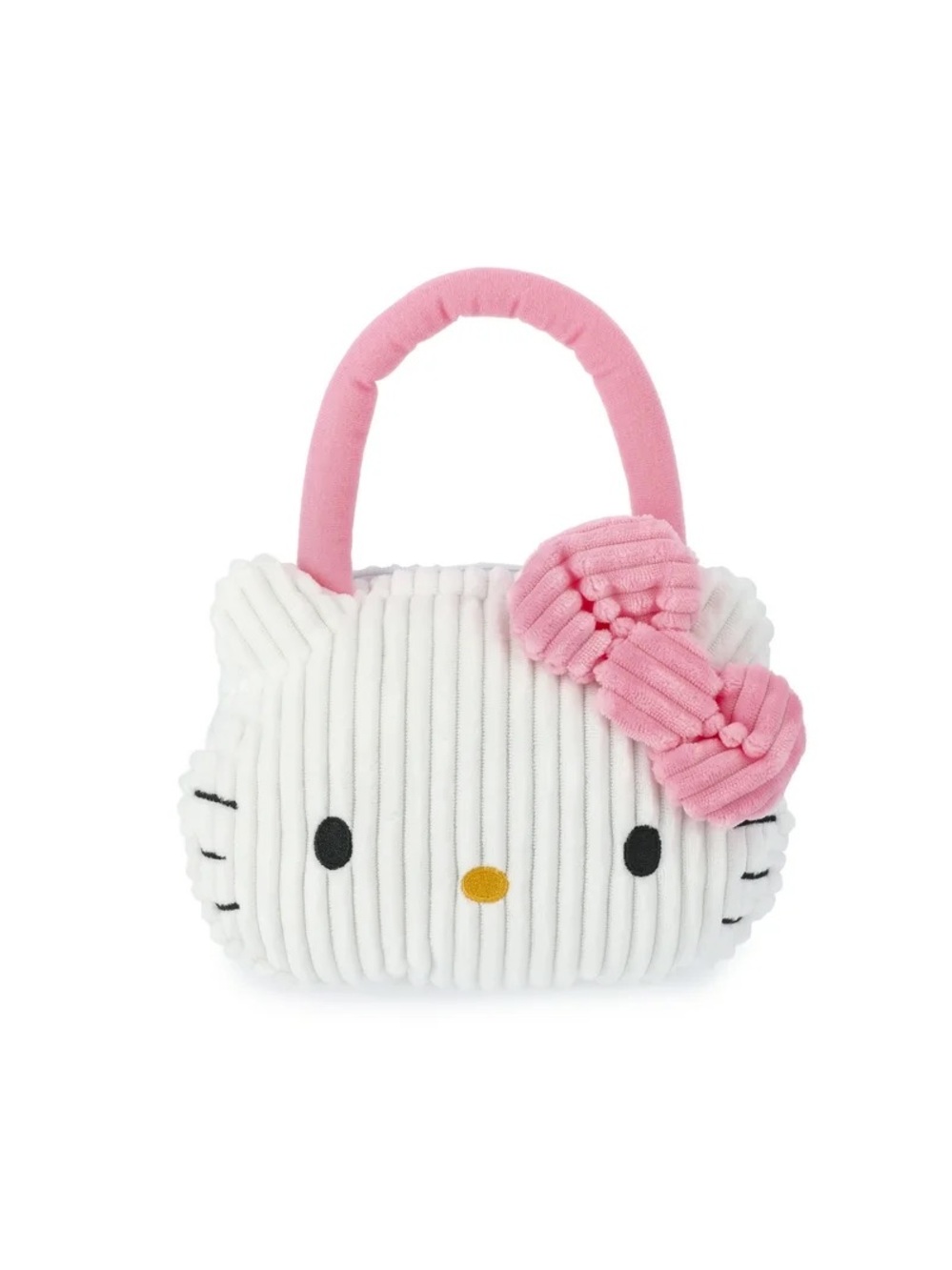 New Sanrio Hello Kitty Kids Pink Plush Mini Handbag Purse NWT Cute Zipper gift